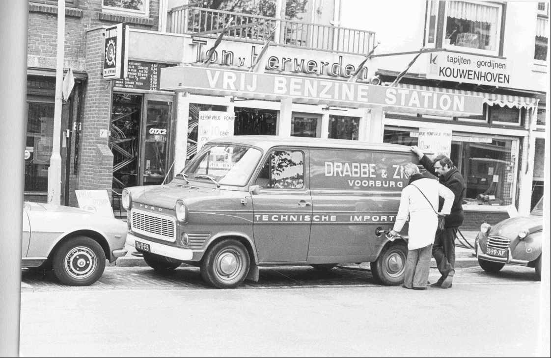 Drabbe, uit de tijd vanaf 1957, onder Hans Drabbe, waar het bedrijf distributeur werd van E+G 